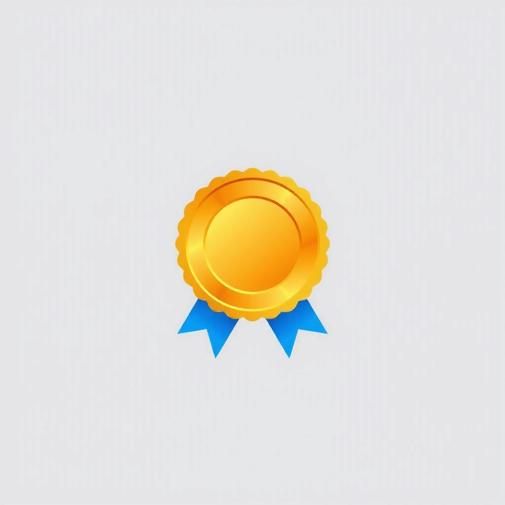 Icona che rappresenta una medaglia d'oro o un timbro di qualità